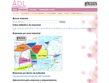 Tablet Screenshot of empresas.aldaia.es